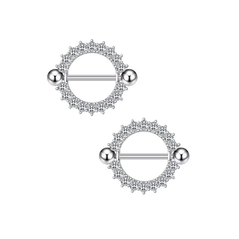 Diamonte white circles