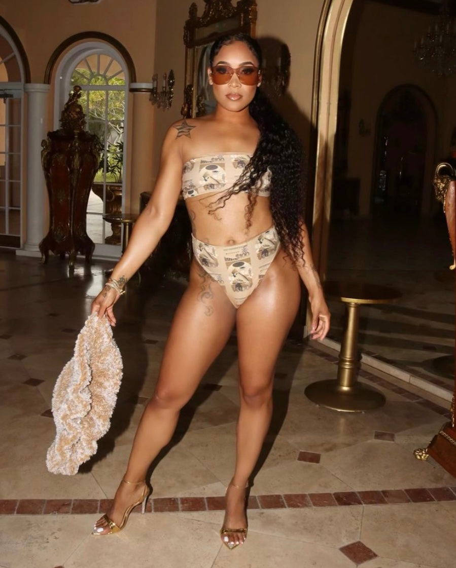 Summer by Keile handmade Bermuda swimwear by the artist Keile