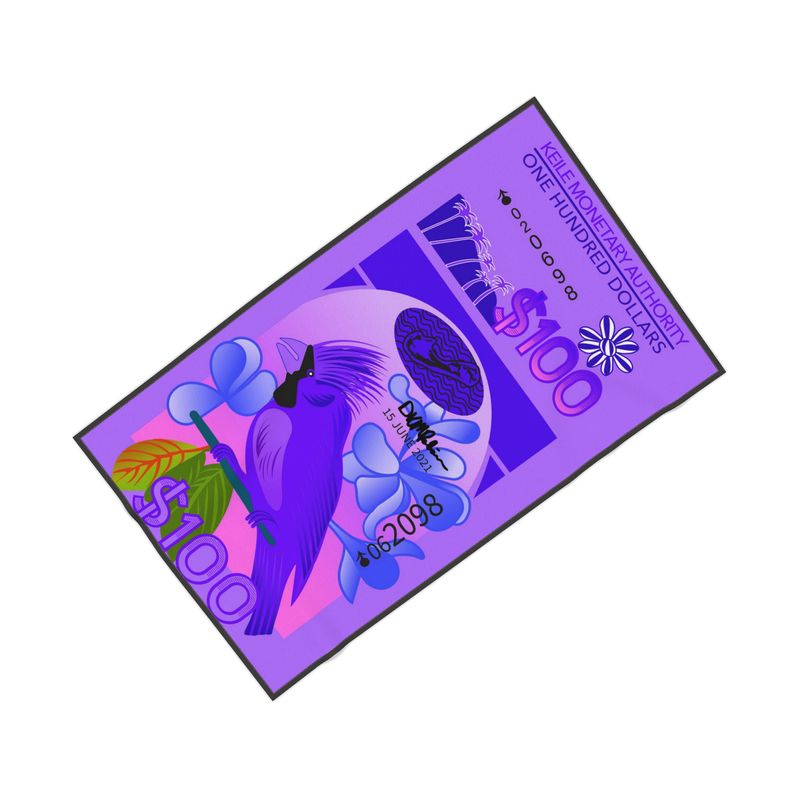 (Purple) The Don towel