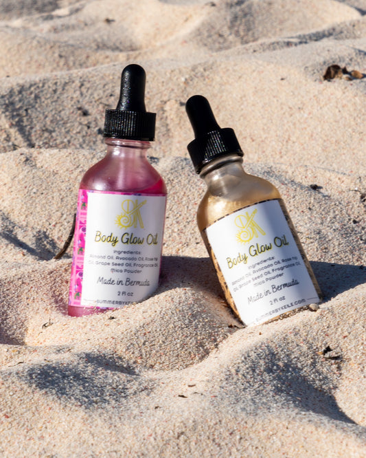 Body glow oil